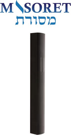1-Piece Aluminum Door Mezuzah Cases: Special Profile, No Holes, 4-Inch 10cm Hebrew Parchment Scroll Holder Boxes