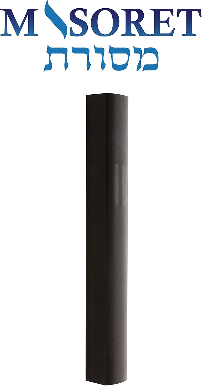 1-Piece Aluminum Door Mezuzah Cases: Special Profile, No Holes, 4-Inch 10cm Hebrew Parchment Scroll Holder Boxes