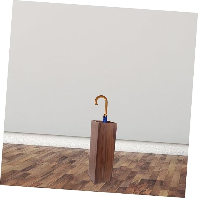 MAGICLULU Doorway Wooden Umbrella Bucket Large-Capacity Umbrella Storage Holder Home Supply