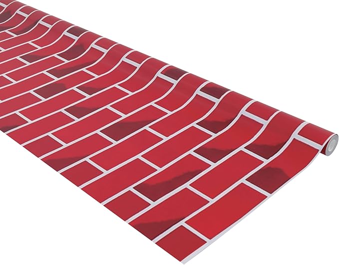 Pacon 56475 Fadeless Designs Bulletin Board Paper, Brick, 48-Inch x 50 ft.