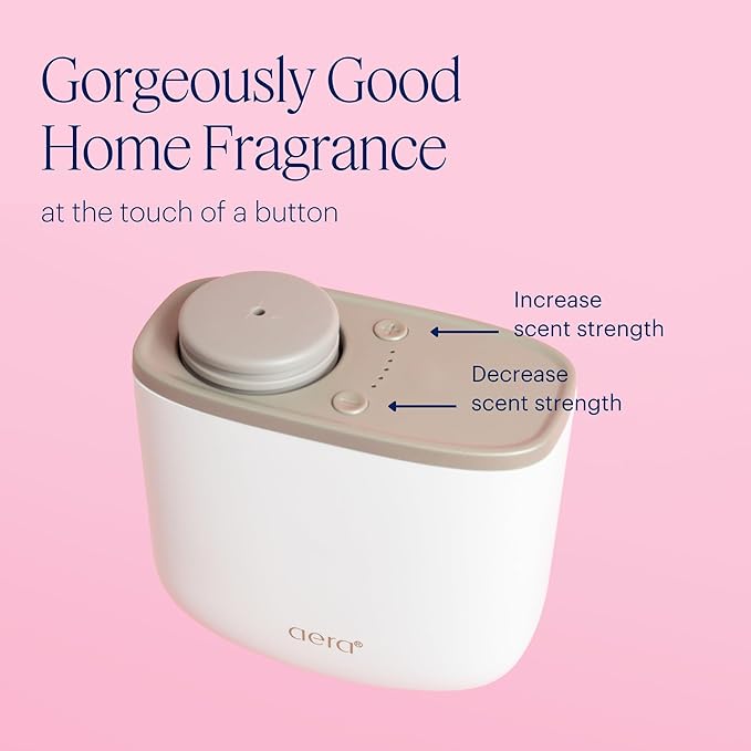 Aera Mini Home Fragrance Diffuser Plug-in: Smart Home App Aroma Control, Essential Oil & Aromatherapy, Hypoallergenic Scent Technology, Safe for Family & Pets, White (Scent Capsules Sold Separately)