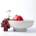 12" Concrete Fruit bowl for Kitchen Counter, Coffee Table Decor, Decorative Key Bowl, Home Décor Accents, Kitchen Counter Decor Grey