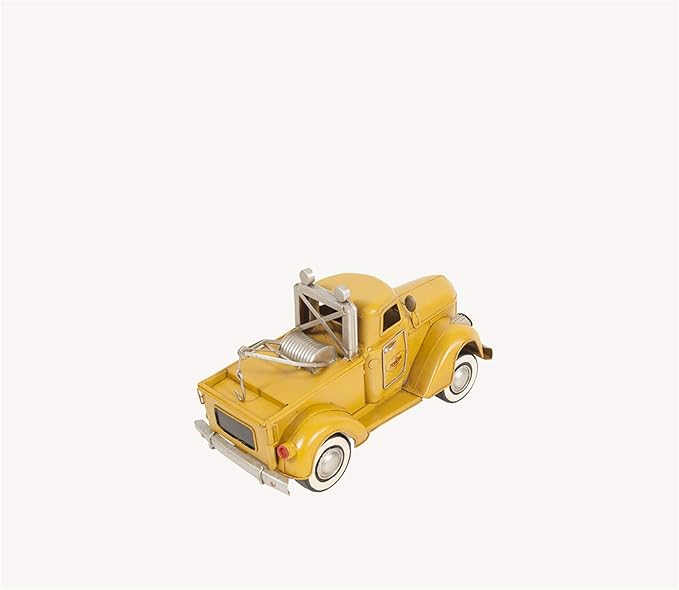 Old Modern Handicrafts 1926 Pennzoil Tow Truck Yellow Metal - A Perfect Décor for Home & Office - 12" L x 6" W x 7" H Inches.