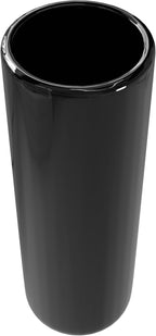Red Lantern 24" Solid Black Porcelain Umbrella Stand