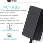 AC DC Adapter Charger Power for Life Fitness X1 X3 X5 X8 GO Console Elliptical Machine Cross Trainer Power Supply Cord 6ft