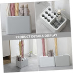 PRETYZOOM Wall Mount Umbrella Stand Indoor Entryway Holder Water-resistant Tray Nordic Style for Home Office Dorm