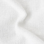 CaliTime Throw Pillow Covers Decorative 16 X 26 Inches Pack of 2 Cozy Chenille Cushion Cases for Couch Sofa Bed Living Room Home True White