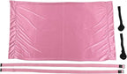 Premium Aerial Hammock Yoga Swing Kit Yoga Hammock Handstand Split Leg Stretchable Training Portable Elastic Aerial Hammock for Home Sky Blue(Pink)