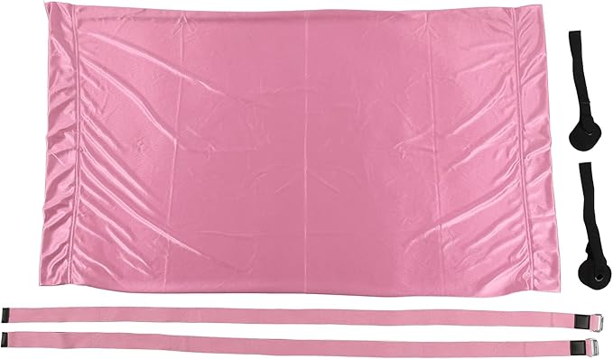 Premium Aerial Hammock Yoga Swing Kit Yoga Hammock Handstand Split Leg Stretchable Training Portable Elastic Aerial Hammock for Home Sky Blue(Pink)