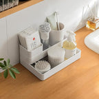 RAUVOLFIA Plastic Drawer Organizers Set, 3-Size Versatile Bathroom and Vanity Drawer Organizer Trays, Storage Bins for Makeup, Bedroom, Kitchen Gadgets Utensils and Office