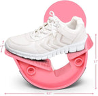 Yes4All 2-in-1 Professional Wooden Balance Board + Foot Rocker Pink