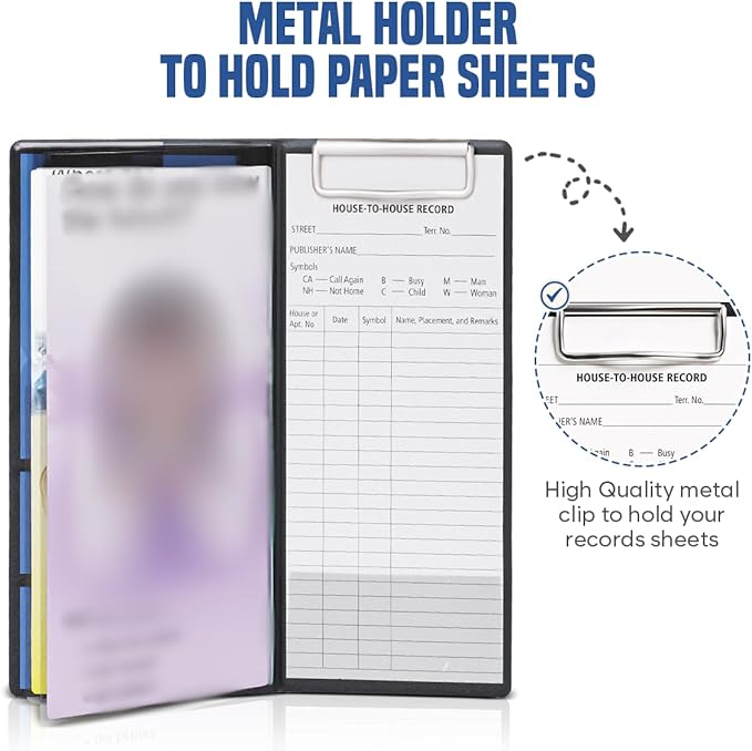 JW Tract Holder for Ministry, JW.org gifts pioneer, jw field service supplies, jw ministry supplies, jehovah witness accessories, jw magazine and tract holder, JW ministry organizer, JW Pioneer Gifts