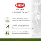 HEM Incense Sticks - Fragrance Patchouli - 120 Sticks