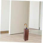 MAGICLULU Doorway Wooden Umbrella Bucket Large-Capacity Umbrella Storage Holder Home Supply