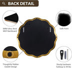 ANDY STAR Brushed Gold Round Wall Mirror 36 Inch, Brass Round Bathroom Mirrors for Over Sink, Anti-Rust Brass Circle Frame for Bathroom, Entryway