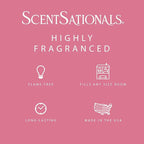 Scentsationals Plumeria Waters Scented Wax Melts - Waterlily, Hibiscus, & Green Leaves, 10oz (24 Cubes)