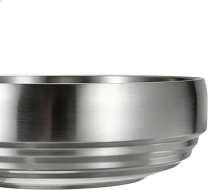 Key Bowl for Entryway Table 8.3" Modern Decorative Bowl Catchall Bowl for Candy Fruit Serving Bowls for Kitchen Counter, Coffee Table,Silver