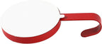Magnetic Wreath Hanger Heavy Duty Magnet Hooks Hanging Supplies for Metal Door Refrigerator Christmas Wreaths Party Decoration Super Strong Magnetism (Red, 2 Pack)