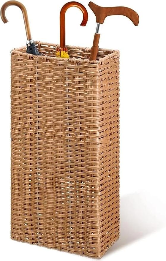 for Woven Umbrella Stand, entryway, Handmade, freestanding, Cane Stand