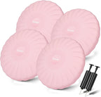 Wobble Cushion, Extra Thick Wiggle Seat for Sensory Kids, Non-slip Balance Disc with Inflation Pump for Adults Core Strength, Posture Improvement & Physical Therapy (13.5in/34cm)