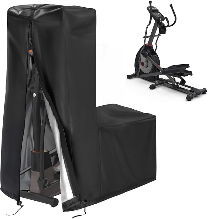Elliptical Exercise Machine Cover - Dust-Proof & Waterproof Trainer Protective Cover for Home Use