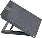 Power Systems Adjustable Premium Slant Board for Stretching and Strengthen Shins, Calves, and Ankles, 14 x 14 Inches, Gray (80321)
