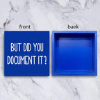 Funny HR Decor Office Decor Human Resources Office Desk Ornament HR Wooden Box Sign for Tabletop Bookshelf Thank You Gifts for Home Farmhouse Meeting Room Bedroom Library Retirement Boss Day Blue