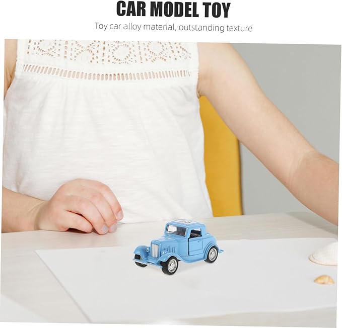 Yardwe Scale Retro Vehicle for Home Decor Antique Craftsmanship Lightweight and Realistic Design for Cabinet Decoration and Car Enthusiasts