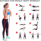 Pull-Up Bands - Resistance Bands for Women's Workout - Perfect for Gym & Home