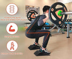UNMERA Squat Wedge Block 2PCS Non Slip Professional Ramp, Platform for Heel Elevated Squats and Calf Raises