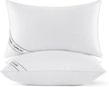 MIULEE 12x20 Inch Pillows Inserts, Pack of 2 Down Alternative Virgin Filling Comfy Support Throw Pillows for Sofa Couch Bed