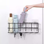 4/6 Compartment Umbrella Stand Wall Mounted Modern Metal Space Saving Umbrella Holder Rack Indoor Umbrella Organizer for Home