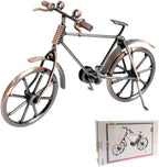 Bicycle Decor Unique Metal Bicycle Home Office Bike Decoration Art Ornaments Figurines Bike Red Copper Bike Decor Iron Decorative Bicycle Classic Bike Sculpture for Children Toys Gifts