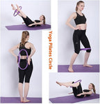 Women's Essential Pilates Set, Including 5 Accessories, Pilates Ring Boot Strap, Women's Yoga Set, and gluteal Yoga Ball Boot Strap