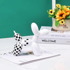 Creative Balloon Dog Sculpture Modern Home Decoration Trendy Animal Art Ornaments Collection Figurine Bedroom Living Room Office Desktop Resin Decors
