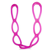 7 Ring Stretch Resistance Exercise Band, Miracle Miles Band, Yoga Stretching, Arm, Shoulders Foot, Leg Fitness Home Gym Physical Therapy Band