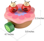 I'm Wooden Music Box Mechanism - Rock n Roll Dancing Bug on Flower Playing Minuet No.3 for Kids (Ladybug)