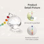 Sympathy Gifts for Loss of Loved One, Crystal Sun Catcher Rainbow Maker, Condolence Memorial for Loss of Mom Dad Dog (Brother)