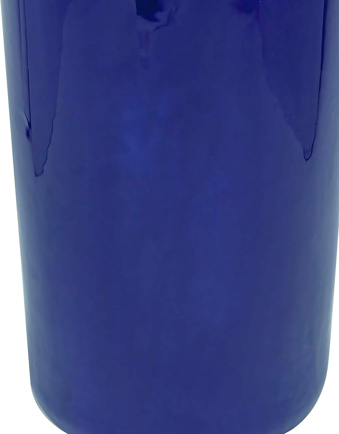 Red Lantern 24" Navy Blue Umbrella Stand