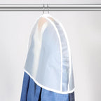 Zilink Shoulder Covers for Clothes Hanger Covers Breathable Garment Covers for Hanging Dress Shoulder Cover with 2" Gusset for Suit, Coats, Jackets, Dress Closet Storage (Set of 30)