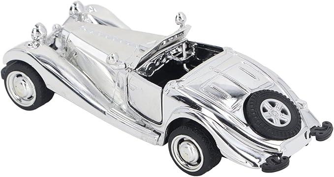 Vintage Car Model, 5.12 X 1.97inch Alloy Diecast Model Car, Collectible Cars with High Simulation Retro Details for Home Office Bar Shelf Display (Style 1)