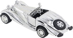 Asixxsix Vintage Car Model, 13x5cm Alloy Metal Antique Die Cast Car Model, Collectible Vehicle Ornament with High Simulation Details for Home Bar Shelf Decor (Style 1)