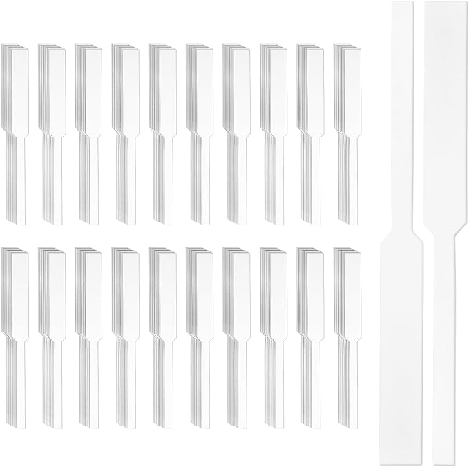 1000 Pieces Perfume Tester Strips - Perfume Blotter Essential Oils Paper Test Strips -Premium Fragrance Tester Strips for Scent Evaluation - Fragrance Strips for Aromatherapy & Spice Oils (White)