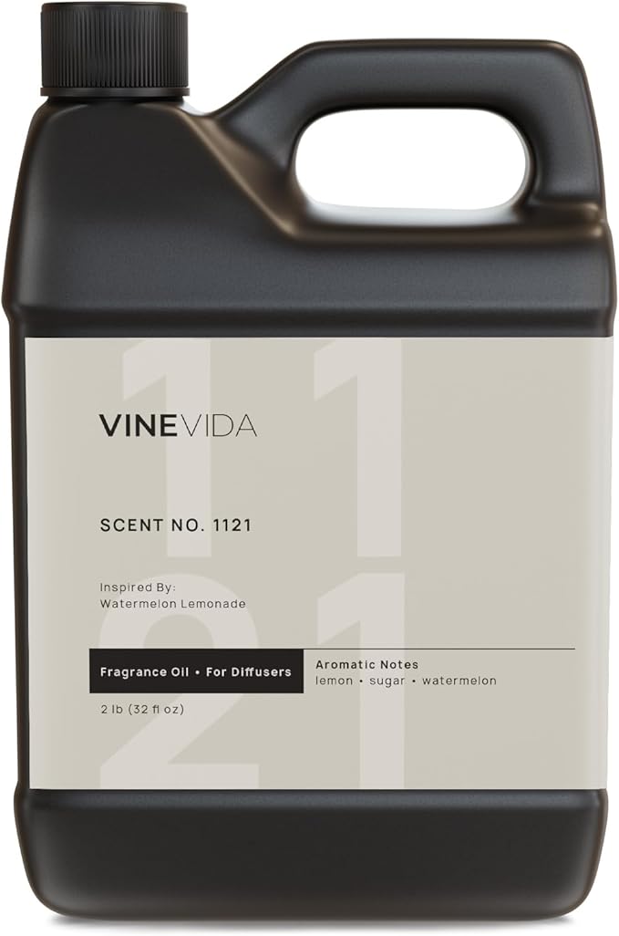 VINEVIDA [32 Fl Oz] Watermelon Lemonade Fragrance Oil for Cold Air Diffusers, Essential Oils for Diffuser Oil Refill & Air Freshener Room Spray