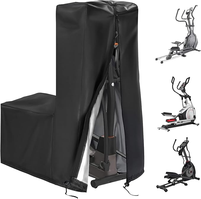 Kingling Elliptical Exercise Machine Cover - Waterproof & Dustproof Protective Cover for Home Use