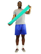 CanDo Low Powder Exercise Band, 50 yard roll, Green: Medium