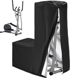 Elliptical Cover, 600D Oxford Fabric Covers with Zipper- fit for Elliptical Exercise Machine/Elliptical Trainer Indoor/Outdoor/Home/Gym, Waterproof Dustproof UV Resistant, Black,70.8 * 29 * 65inch