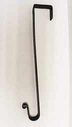Wrought Iron Wreath Hanger - Hand Made by Amish