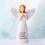 Kohehe Sympathy Gifts for Loss of Loved One, 5.12" Angel Sympathy Gift,Memorial Gift for Loss of Dad Mom Grandmother, Angel Figurine for Bereavement Remembrance Gifts (Sympathy-Figurine)