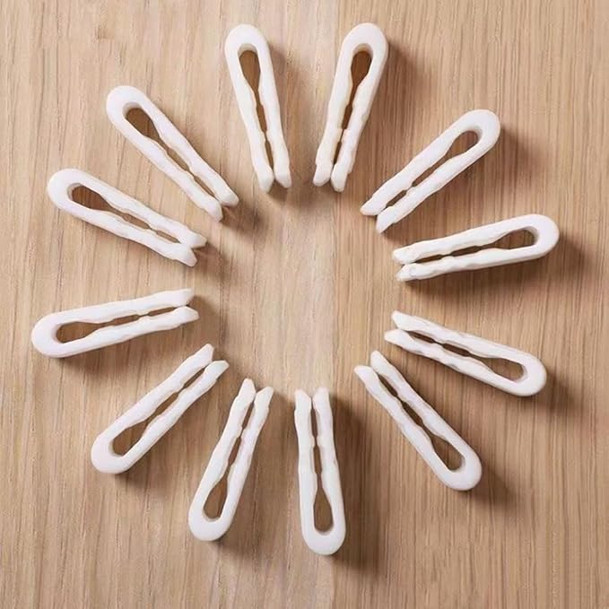10 Pack Vacuum Storage Bags Sealing Clip Zipper Labor Saver Sliding Grip for Sous Vide Bags Space Saver Sealer Bag Airtight Shrink Compression Packing Bag Reusable Food Storage Bags
